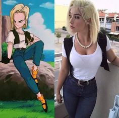 Android 18, Androide Número 18, Dragon Ball Z Cosplay Characters, Best Cosplay, Cosplay Outfits, Halloween Cosplay, Dragon Ball Super, Cosplay Anime, Cosplay Costumes