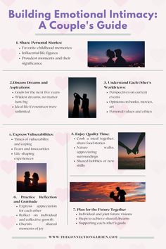 Find out how to get closer with our guide for couples wanting to strengthen their emotional connection. It has practical tips and exercises designed to improve your relationship. Click to start building a stronger, closer bond. #DeepConnection #RelationshipTips #CouplesTherapy #RelationshipAdvice #ConflictResolution #PersonalGrowth #SelfImprovement #RelationshipTools #HealthyRelationships #DeepConversationStarters #EmotionalIntimacy #RelationshipGrowth #RelationshipGoals #DeeperConversationStarters Improve Your Relationship Couple, Coregulation Activities Couples, How To Build Emotional Connection, Couple Communication Exercises, Couples Communication Exercises, Couples Therapy Exercises, Counseling Questions, Relationship Exercises, Marriage Counseling Questions