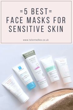 5 best face masks for sensitive skin, affordable skincare for rosacea. Skincare routine for reactive skin. Skincare tips for rosacea.  #talontedlex #sensitiveskin #rosacea Face Masks For Sensitive Skin, Food Acne, Jawline Acne, Nose Acne, Neck Acne, Affordable Skincare, Best Face Masks, Face Mapping, Acne Face