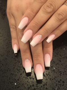 Best Summer Nails, Unghie Sfumate, Ombre Acrylic Nails, Summer Acrylic Nails, Short Acrylic Nails Designs, Dream Nails, Coffin Nails Designs