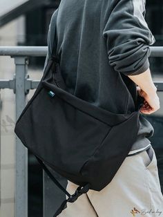 Bird in Bag - Multi-Functional Outdoor Leisure Bag With Large Capacity Big Messenger Bag, Trend Bags, Men Shoulder Bag, Stylish Leather Bags, Black Crossbody Bag, Adjustable Bag, Commuter Bag, Outdoor Leisure, Essential Bag