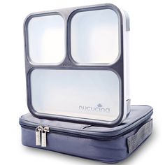 Amazon.com: Nucucina Slim Bento Lunch Box Set - All-in-one Stylish Leakproof Food Container For Adults - Premium Square Design With Insulated Bag And Cutlery - Dishwasher Microwave Safe - Modern Take On A Classic: Kitchen & Dining Tiffin Box, Lunch Box Set, Japanese Bento, Insulated Bag, Container Set, Food Container