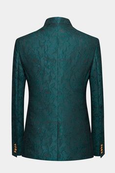 Mandarin Collar Suit, Dress Suits For Men, Men's Wear, Dark Teal, Suit Shop, Dress Suits, Mandarin Collar, Luxury Fabrics, Formal Occasion