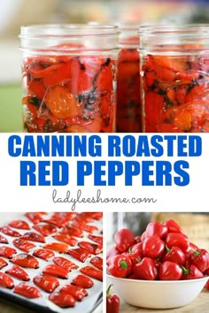 how to can peppers in mason jars