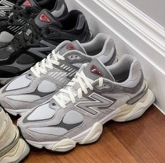 New Balance 9060 | Rain Cloud Grey Sneakers Winter Outfit, New Balance 9060 Rain Cloud, Outfit Ideas Cargo Pants, Nb 9060, Nb Sneakers, Noxus League Of Legends, Nb Shoes, New Balance Outfit, New Balance 9060