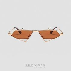 These triangle-shaped sunglasses with a hollow tip are a bit more sophisticated and will add a modern finishing touch to your outfits. Abominus frames are perfect for those 'out of the box' taste.




 Size:










140 mm
53 mm
30 mm
16 mm
137 mm


Specs:









SteampunkVintage
MetalAlloy
Polycar-bonate
NO
UV400Protection Modern Metal Frame Shield Sunglasses For Parties, Trendy Metal Shield Sunglasses For Summer, Summer Metal Sunglasses With Tinted Lenses, Modern Metal Shield Sunglasses With Tinted Lenses, Modern Metal Sunglasses For Parties, Metal Polarized Sunglasses For Summer, Modern Metal Aviator Sunglasses With Gradient Lenses, Brown Metal Frame Shield Sunglasses For Summer, Summer Metal Sunglasses With Polarized Lenses