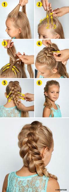 No girls were harmed in the making of these photos. Easy Little Girl Hairstyles, Fast Hairstyles, Long Hair Girl, Easy Hairstyles For Long Hair, Quick Hairstyles, Toddler Hair, Hairstyles For School