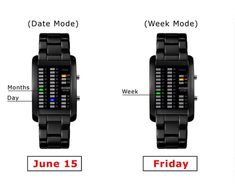 Men's Watches which has a very stylish design is an electronic product with a led display. Men's Watches which are waterproof up to 3 bar water pressure, are made of alloy material. Designed by 4COLORDRESS Black Digital Watch With Wear-resistant Round Dial, Wear-resistant Black Digital Watch With Round Dial, Black Wear-resistant Watch With Rectangular Dial, Modern Black Watch With Digital Display, Modern Black Digital Display Watch Accessories, Modern Black Watch Accessories With Digital Display, Black Digital Watch With Date Display And Rectangular Dial, Black Digital Watch With Rectangular Dial And Date Display, Black Digital Watch With Subdials And Rectangular Dial