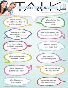 a poster with speech bubbles on it that says talk, we help and what do you think