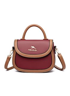 Color: red, khaki, blue, black, greenMaterial: PULining material: polyesterLuggage shape: vertical squareOpening method: zipperPattern: solid colorProcessing method: soft surfaceHardness: softLifting part: soft handle Trendy Burgundy Shoulder Bag With Zipper, Trendy Burgundy Bag With Zipper Closure, Casual Burgundy Rectangular Satchel, Burgundy Rectangular Shoulder Bag With Zipper Closure, Casual Burgundy Shoulder Bag With Zipper Closure, Chic Burgundy Shoulder Bag With Zipper Closure, Floral Two Piece, Sleeveless Dresses Casual, Push Up Swimsuit