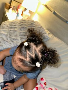 #babygirl #babyfashion #babyhairstyles #lovelife Baby Christmas Hairstyles, Baby Hairstyles Curly Hair, Curly Hairstyles For Little Mixed Girls Kids, 7 Month Old Hairstyles Black, Baby Black Girls Hairstyles Natural, Baby Girl Natural Hairstyles