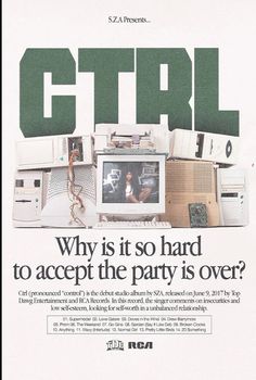 an advertisement for the computer company ctrl, which is also selling it's products