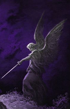 Kimoji Wallpaper, Fallen Angel Wallpaper, Wings Illustration, Purple Angel, Angel Wings Illustration, Blood Wallpaper, Egypt Concept Art, Male Angel, Vaporwave Wallpaper