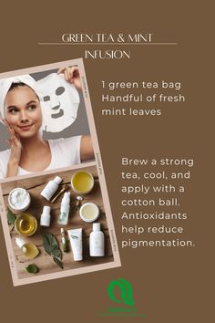 🌿 Pigment Perfection: Natural Face Skincare for Radiant, Even Skin Tone 🌿 Welcome to a haven of natural solutions crafted to address pigmentation concerns and unveil your skin's natural radiance. Dive into our curated board for expert insights, DIY remedies, and holistic practices designed to promote an even skin tone. 🍃 Let's embark on a journey towards luminosity, naturally. Green Tea Bags, Cotton Ball