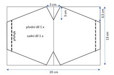 the diagram shows how to make a hexagonal pattern for an area that is very large