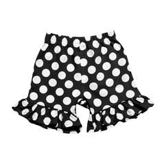 *All sales are final on clearance items. Short Noir, Ruffle Shorts, Black Polka Dot, Girl Top, Polka Dot, Polka Dots, Girl Outfits, Top Outfits, Tops & Tees