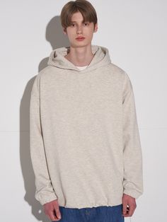 Editor's NotesV2’s hoodie gives casual and minimal look with oversized fit and adjustable drawstring in hem.- Hood detail- Oversized fit- Long sleeves- Adjustable drawstring in hemMeasurements(in.)1(M) / 2(L)- Shoulder: 24.0in. / 24.8in.- Chest: 26.0in. / 26.8in.- Armhole: 11.6in. / 11.8in.- Sleeve: 23.0in. / 23.6in.- Length: 28.5in. / 29.1in.*Model Info: 6’ Top 100 Bottom 28 Fitting Size 2(L)Composition & Care- 100% Cotton- Dry clean recommendedDesigner- by V2 Casual Hoodie With Ribbed Cuffs And Drop Shoulder, Casual Hoodie With Drop Shoulder And Ribbed Cuffs, Casual Drop Shoulder Hoodie With Ribbed Cuffs, Spring Hoodie With Drop Shoulder And Ribbed Cuffs, Oversized Hoodie With Adjustable Hood For Everyday, Oversized Everyday Hoodie With Adjustable Hood, Spring Everyday Hoodie With Ribbed Cuffs, Urban Cotton Hoodie With Drawstring, Oversized Sweatshirt With Drawstring Hood For Spring