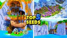 the top 5 seeds in minecraft