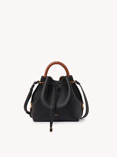 Chloé Marcie Bucket Bag | Chloé US Chloe Logo, Bucket Purse, Leather Roll, Chloe Marcie, Basket Bag, Leather Bucket Bag, Leather Bucket, Chloe Bag, Day Bag