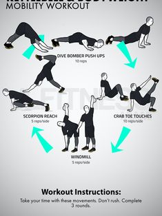 the kettlebell and bodyweight workout poster shows how to do it in 5 minutes