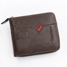 Place Of Origin : China (mainland) Interior : Interior Compartment,Coin Pocket,Photo Holder,Card Holder Lining Material : POLYESTER Material Composition : pu Item Width : 3cm Item Weight : 100g Item Length : 11.5cm Item Height : 10cm Decoration : Appliques Wallet Length : short（4-16inch） Wallets : Standard Wallets Closure Type : zipper Pattern Type : Solid Style : Business Gender : WOMEN Main Material : PU Item Type : Wallet CN : Hebei ;/scrip WHAT ABOUT REFUND?   Fast refund,100% Money Back Guarantee. If your product is defective or doesnt work properly, let us know and well send you a replacement one. We believe in our products so much that we offer a 30-day No-Hassle refund policy. If youre unhappy about your purchase, send us the product back and well refund your money immediately. Short Male, Pocket Notes, Oil Skin, Man Purse, Men's Wallet, Short Wallet, Wallet Organization, Male Cards, Passport Cover