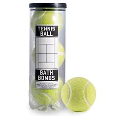 PRICES MAY VARY. 🎾3 Uniquely Handcrafted Bath Bombs - in the Novelty Shape of a Tennis Ball 🎾Made in the USA with All Natural Ingredients - Therapeutic and Moisturizing, containing Epsom Salt for Muscle Soaking 🎾Each Bomb is Individually Wrapped. Perfect Gift Idea as a Set, or Individually 🎾Our Bath Bomb Mold was Developed by us, in Order to Best Match a Tennis Ball Size 🎾Cruelty Free and Humane - No Animal Experimentation Needed as Nothing Harmful Will go Into Our Products Tennis players o Animal Experimentation, High School Tennis, Tennis Team Gifts, Tennis Coach Gift, Tennis Women, Tennis Birthday, Captain Gifts, Tennis Party, Senior Night Gifts