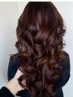 Chocolate Auburn Hair, Balayage Auburn, Dark Brown Hair With Blonde Highlights, Mahogany Brown Hair, Red Brown Hair Color, Dark Auburn Hair, Hair Color Mahogany, Mahogany Hair, Dark Fall Hair