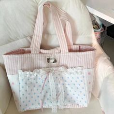 TAVIMART - Patchwork Contrast Color Striped Women's Handbags Kawaii Bow Lace Dot Shoulder Underarm Bag Fashion Chic Y2k Aesthetic Tote Bags Handbag Aesthetic, Y2k Handbag, Chic Y2k, Boho Tote Bag, Underarm Bag, Girls Socks, Tote Bag Pattern, Leather Shoes Men