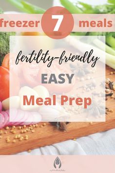 Easy, prep ahead meals  that are nutritious and delicious! Download FREE now! Repin to your own  inspiration board! #fertilityfoods #fertility #infertility #ttc  #preconception #pcosnutrition #ivf #iui #pregnancy #endometriosis  #malefactorinfertility #eggquality #stress #hormones #pregnancyhormones  #fertilitytreatment #fertilitydiet #progesterone #estrogen  #fertilityfitness #fertilityrecipes Fertility Meal Prep, Fertility Friendly Recipes, Fertility Meals, Prep Ahead Meals, Preconception Diet, Frozen Embryo Transfer, Fertility Nutrition, Fertility Supplements