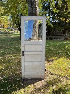 "Antique Wavy Glass Window Entry Wood Door, Reclaimed Farmhouse Pantry Interior Architectural Salvage 31.5\" x 80.25\" DT20 NOT $1 SHIPPING ~  PLEASE CONTACT ME FOR A SHIPPING QUOTE ~ NEED YOUR ZIP~ THANK YOU! Beautiful solid half lite with wavy glass. In good condition!  Both sides of the door have been pictured.  The original key plates are attached. Hangs with two hinges, attached. Please consult with your builder or contractor to make sure this will work for your needs.   Measures 31 1/2\" w Exterior Entry Door, Pantry Interior, Window Exterior, Exterior Entry Doors, Wood Entry Doors, Lead Paint, Old Farm Houses