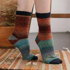 Yarnspirations is the spot to find countless free intermediate knit patterns, including the Patons Sock-a-Block Knit Socks. Browse our large free collection of patterns & get crafting today! Knitted Socks Pattern, Knit Socks Pattern, Bold Socks, Socks Knitting Pattern, Double Pointed Knitting Needles, Crochet Socks Pattern, Socks Knitting, Socks Pattern, Sock Game