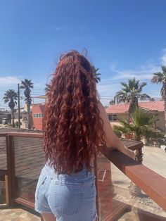 Long Red Wavy Hair, Cherry Red Wavy Hair, Wavy Red Hair Aesthetic, Long Curly Red Hair Aesthetic, Wild Curly Red Hair, Beauty Routine Tips, Colored Curly Hair, Beauty Routines, Red Hair