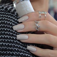 Milky Nails, February Nails, Fantasy Nails, Simple Gel Nails, Casual Nails, Nail Ring, Chic Nails