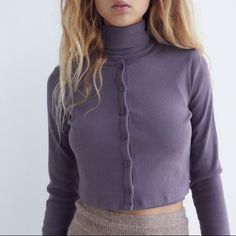 Size M! Never Worn But I Took Off Tags ): Purple Tops For Fall Layering, Purple Winter Tops With Button Closure, Winter Purple Tops With Button Closure, Zara Winter Tops With Buttons, Zara Tops With Buttons For Winter, Purple Buttoned Winter Tops, Purple Button Tops For Fall, Purple Buttoned Tops For Fall, Purple Top With Button Closure For Fall