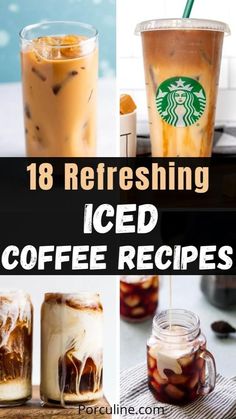 18 Refreshing Iced Coffee Recipes to Make at Home in 2022 | Iced coffee, Ice coffee recipe, Coffee recipes Ice Frappe, Ice Coffee Recipes, Hot Coffee Recipes, Fruity Drink Recipes, Coffee Recipes Hot, Mocha Milk, Cappuccino Recipe, Cold Brew Coffee Recipe, Best Iced Coffee