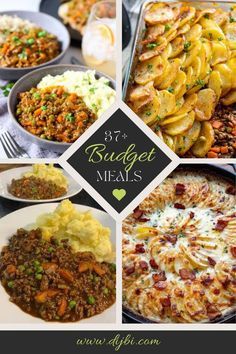 Budget Friendly Dinner Recipes, Scalloped Potato Casserole, Scalloped Potatoes And Ham, Chili Mac And Cheese, Simple Family Meals, Cheap Meal, Budget Family Meals, Cheeseburger Soup, Favorite Recipes Dinner