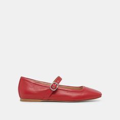 RODNI BALLET FLATS RED LEATHER Red Leather Ballet Flats, Womens Ballet Flats, Leather Ballet Flats, Work Wardrobe, Ballet Flat, Midi Dresses, Ballet Flats, Mary Janes, Red Leather