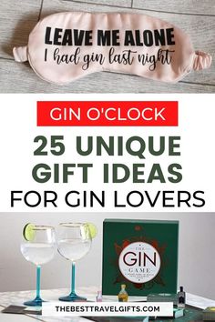 gin gift ideas that are perfect for anyone who wants to have some fun in the house