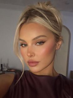 Brookelle Mckenzie, No Make Up Make Up Look, Maquillage On Fleek, Wedding Hairstyles And Makeup, Mekap Mata, Light Makeup Looks, Formal Makeup, Makeup For Blondes, Smink Inspiration