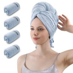 The oversized hair wrap towel is designed to create a gentle way to dry hair. To some extent, it avoids curling and forking. The super large ultrafine fiber towel is made of super absorbent ultrafine fiber fabric, which is soft and comfortable, has the function of absorbing water and quickly drying. It can be machine washed and can remove more moisture 2-3 times faster than other towels. Save time and efficiency in daily use! Material: 100% ultrafine fiber Package includes 1 microfiber towel Siz Dry Long Hair, Frizz Hair, Anti Frizz Hair, Hair Towel Wrap, Towel Wrap, Anti Frizz, Hair Towel, Microfiber Towel, Towel Sizes