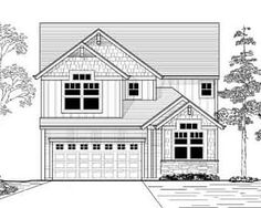 this is the front elevation of these house plans