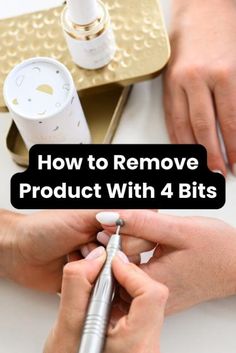 Looking to remove the gel polish off of your nails? Here are four bits you need for an effective, quick removal that will bring your natural nails back to life! Finding Balance, Nail Polish Remover, Back To Life