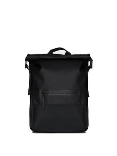 Trail Rolltop Backpack-Black - Eames NW Urban Waterproof Backpack For Streetwear, Functional Waterproof Backpack For Streetwear, Urban Style Waterproof Backpack, Functional Waterproof Bags For Streetwear, Waterproof Black Backpack For Commuting, Modern Waterproof Backpack For Outdoor Activities, Waterproof Sporty Backpack For Commuting, Modern Black Backpack For Outdoor Activities, Urban Waterproof Bags For Outdoor Activities