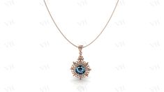 Art Deco London Blue Topaz Pendant for Women Antique Wedding Pendant Rose Gold Art Deco Filigree Design Pendant Unique Blue Gemstone Pendant - Etsy Netherlands Wedding Topaz Pendant Necklace, Wedding Necklace In Sapphire Blue Topaz, Blue Topaz Necklaces For Wedding, Blue Topaz Pendant Necklace For Wedding, Exquisite Blue Topaz Wedding Jewelry, Sapphire Filigree Jewelry For Wedding, Blue Topaz Pendant Jewelry For Wedding, Topaz Gemstone Wedding Necklace, Blue Filigree Necklace For Wedding