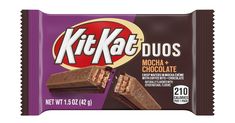 kitkat duos mocha and chocolate bar