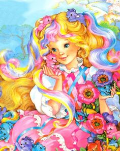 Lady Lovely Locks, Toro Inoue, Enchanted Island, 80s Cartoons, Rainbow Brite, Vintage Cartoon, Sweet Animals, Old Toys, Vintage Toys