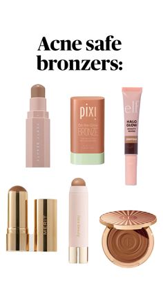 Acne safe, bronzers, makeup, skincare, viral bronzers, viral makeup, contour Makeup Contour, Viral Makeup, Acne Prone Skin Care, Bronzer Makeup, Safe Skincare