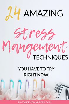 24 Amazing Stress Management Techniques to Try Right Now! Mental Health At Work, Deep Breathing Exercises, Essential Nutrients, Self Care Routine, Right Now, At Home, Benefits, Mindfulness, Health