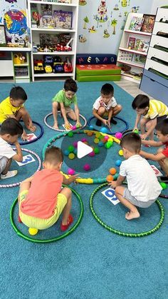 children playing with toys in a play room