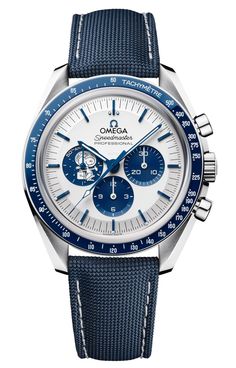 Introducing - Omega Speedmaster Silver Snoopy Award 50th Anniversary Omega Speedmaster Snoopy, Apollo 13, Omega Speedmaster Moonwatch, Monochrome Watches, Authentic Watches, Omega Seamaster, Blue Ceramics